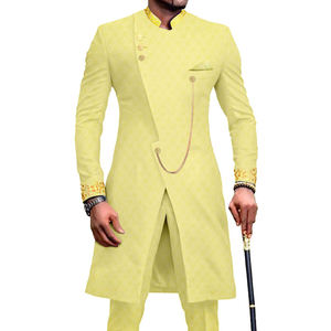 2024 baru modis pakaian Pria Afrika kaus cetak dashiki celana mantel set dua potong pakaian pernikahan Afrika tradisional - Product Image 4