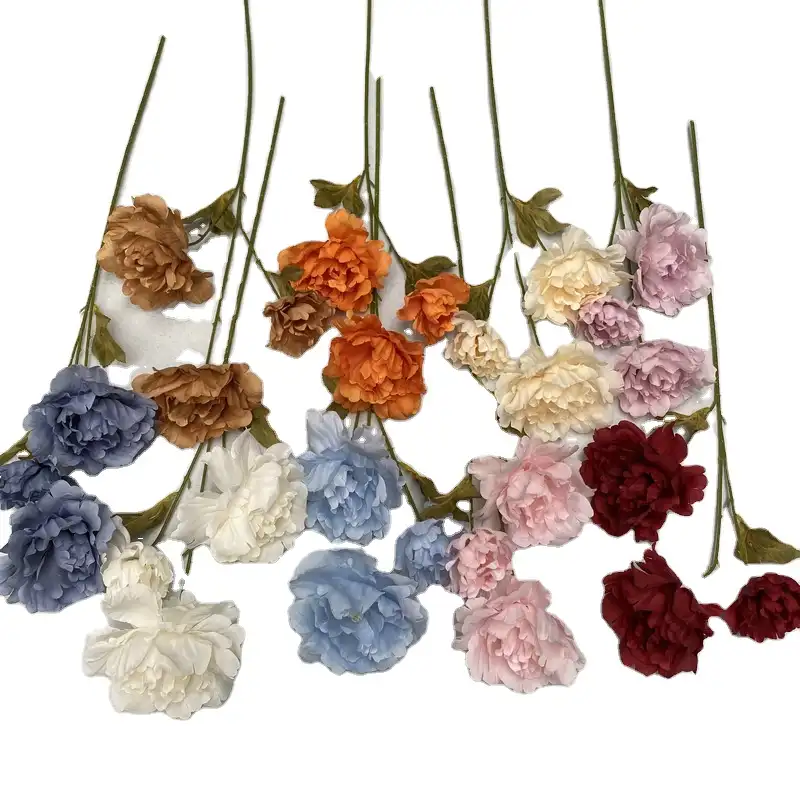 Fabrication de fleurs artificielles, bouquet en plastique décoratif pour la maison, offre spéciale,