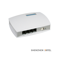 Enregistreur de voix USB 2 lignes Base PC Enregistreur de voix Détecteur Enregistreur téléphonique