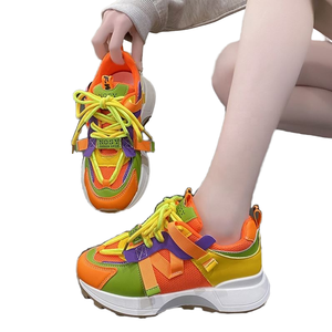 Zapatillas de running para mujer, nueva tendencia de moda invierno 2026, de malla transpirable con suela suave y cierre de cordones, estilo para caminar - Product Image 4