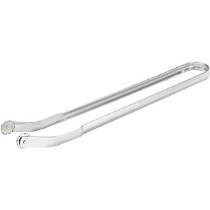 Nouvelle tendance Camping outils de cuisine métal Hot Dog BBQ saucisse <span class=keywords><strong>pince</strong></span> tournante avec roues tournantes pour Barbecue - Product Image 6