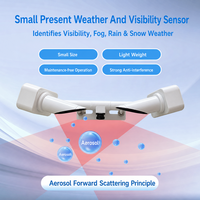 Aerosol Principio de dispersión hacia adelante Clima presente y visibilidad Lluvia Niebla Sensor meteorológico