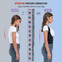 Taille formateurs réglable dos épaule Posture correcteur ceinture dos orthèse Posture correcteur pour Bossu Correction