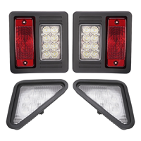 Kit de 4 feux LED avant et arrière pour chargeuse compacte Bobcat en plastique