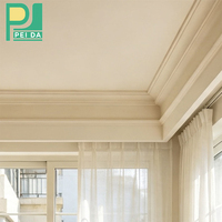 Moulures décoratives en polyuréthane PU, corniche en plâtre pour un élégant moulage mural et de plafond, décoration intérieure