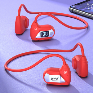 Auriculares Deportivos de Conducción Aérea BT, Auriculares Abiertos, Auriculares Deportivos Sobre la Oreja, Sonido de Alta Fidelidad, Inalámbricos, Adecuados para Correr - Product Image 5