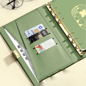 Ensemble cadeau d'affaires promotionnel moderne avec bloc-notes, clé USB, stylo, articles souvenirs pour événements, coffret cadeau en cuir - Product Image 4