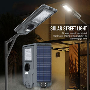 Proyecto de Iluminación Exterior, Farola Solar LED de 800W 1200W, Sensor Exterior, Impermeable, Control Remoto, Lámpara Solar - Product Image 2