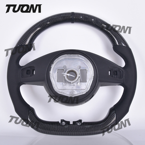 คาร์บอนไฟเบอร์<span class=keywords><strong>พวงมาลัย</strong></span>สําหรับ Mercedes Benz <span class=keywords><strong>W124</strong></span> W221 W166 C300 E Class C350 CLAS550 W203 W210 W204 - Product Image 2