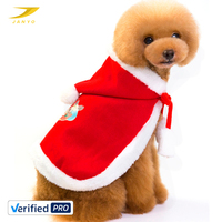 Vêtements pour animaux de compagnie personnalisés OEM ODM, veste de Noël à capuche pour chien, design imprimé de dessin animé, tenue pour chiot, accessoires photo de Noël pour chiens