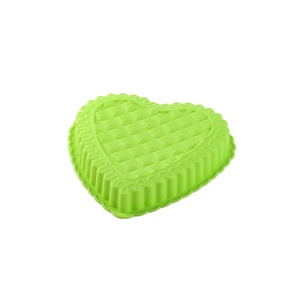 Stampo in Silicone realizzato in fabbrica con ghirlanda a cuore <span class=keywords><strong>per</strong></span> torte da bambino e ragazza - Product Image 2
