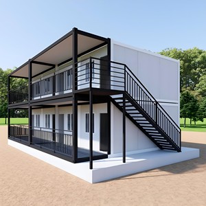 Casa Contenedor Modular Prefabricada Personalizada para Bar, Biblioteca, Apartamento, Dormitorio, Tienda, Hotel, Escuela, Gimnasio, Oficina, Exterior, Campamento - Product Image 6