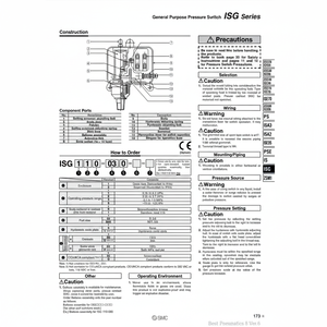 Interruptor de presión SMC Pneumatics - Product Image 1