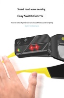 Lampe de camping rechargeable COB + LED, étanche IP55, faisceau large à angle réglable, légère, chargement USB, utilisation d'urgence