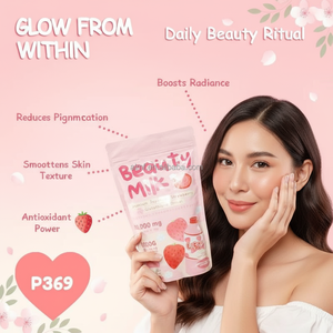 プレミアム日本産いちごグルタチオンドリンク 50000mg 10包 180g スキンケア栄養補助食品 美容ミルクパウダー - Product Image 2