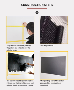 Rétention de couleur personnalisée résistant à l'adhérence résistant aux taches enfants Graffiti tableau <span class=keywords><strong>peinture</strong></span> pour usage domestique - Product Image 4