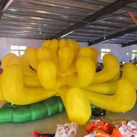 Fleur Gonflable Réaliste Géante Personnalisée pour Publicité, Idéale pour Spectacles Scéniques, Festivals de Musique et Décoration d'Événements