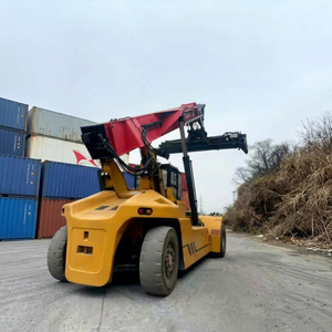 รถยกตู้คอนเทนเนอร์ดีเซล 45 ตัน มือสอง ยี่ห้อ Kalmar/Heli/Fantuzzi/konecrane/terex/X-C-M-G/S-A-N-Y สำหรับยกตู้คอนเทนเนอร์ในท่าเรือ - Product Image 1