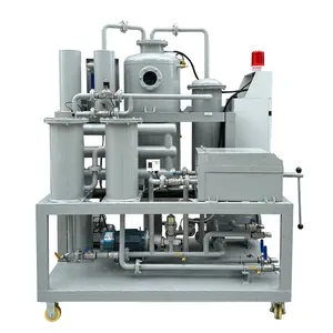 PLC Vacuum Hydraulic Oil Filtering Machine Gas Turbine Oil Cleaner