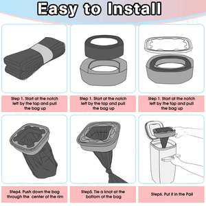 ถุงเติมขยะสำหรับแมว7ชั้นความจุขนาดใหญ่25ฟุต - Product Image 4