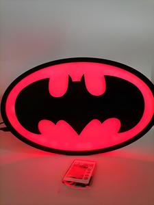 Lámpara Decorativa <span class=keywords><strong>de</strong></span> 40 CM para el Hogar, Luz Nocturna Colorida <span class=keywords><strong>de</strong></span> la <span class=keywords><strong>Liga</strong></span> <span class=keywords><strong>de</strong></span> la Justicia, Batman, Luz LED Ambiental <span class=keywords><strong>de</strong></span> Pared con Control Remoto - Product Image 6