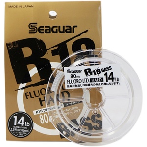 Seaguar/<span class=keywords><strong>Seag</strong></span> R18 Gold Label 80M, Línea de Pesca Fluorocarbonada Ultra Resistente para Señuelos, Hecha en China - Product Image 1