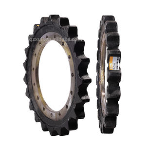 Sproket penggerak Mini untuk kucing <span class=keywords><strong>E120B</strong></span> rakitan sproket jalur 0990219 15H 21T untuk mesin konstruksi suku cadang ekskavator Mini <span class=keywords><strong>E120B</strong></span> - Product Image 3