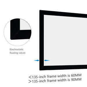 92-200 Inch 16:9/16:<span class=keywords><strong>10</strong></span> Khung Alr Màn Hình Máy Chiếu Cho Rạp Hát Tại Nhà Alr Dài Ném Màn Hình Máy Chiếu - Product Image 5
