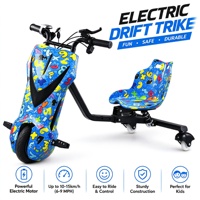 Kart électrique à trois roues pour drift, scooter électrique à drift, Crazy Cart XL électrique