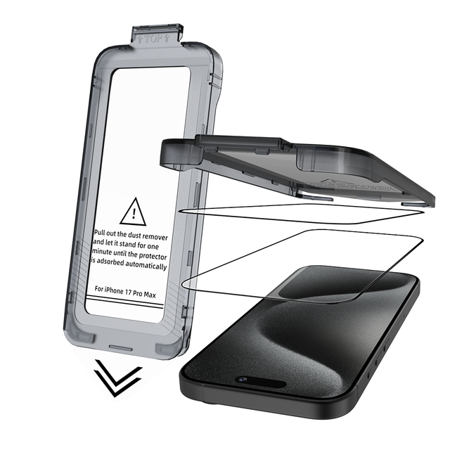 Unbreakable I Phone 17 Screen Protector HD Tempered Glass With Easy Installation Kit for iPhone 17 Pro Max Air