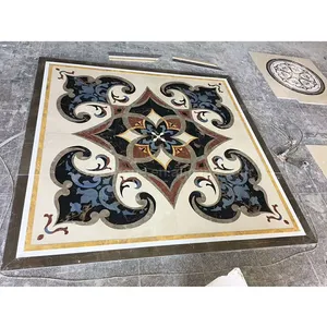 Customized Waterjet Medallion Sale Design Marble Tile Mosaic