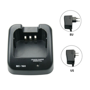 Cargador BC-160 para Icom IC-F14 F25 F3161 BP230 BP231 BP232H, cargador de batería para walkie talkie, enchufe europeo y estadounidense - Product Image 1