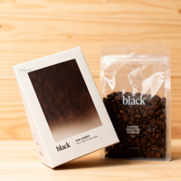 Sacs à fermeture éclair en plastique transparent à impression numérique anti-odeur personnalisés, emballage de sachets de café avec boîte de blocage