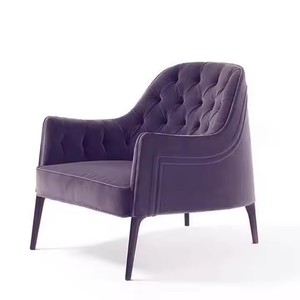 <span class=keywords><strong>Fauteuil</strong></span> de canapé en tissu de chaise de loisirs en <span class=keywords><strong>bois</strong></span> de concepteur nordique pour l'usage de salon et d'hôtel pour des bébés et des enfants - Product Image 4