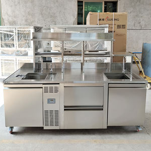 Barra de agua Lanxin Consola DE TRABAJO Plus bar Máquina de hielo todo en uno Tienda comercial de té de la leche Cubo automático pequeño Barra de hielo - Product Image 2