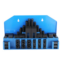Plaques de serrage combinées en acier inoxydable trempé, accessoires de fraisage CNC, kit de serrage d'outils de fixation modulaire, pinces