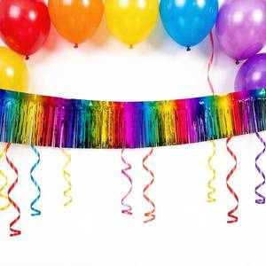 Cortina <span class=keywords><strong>de</strong></span> Flecos Metálicos Dorados, Plateados y Blancos, Fondo para Fiestas, Decoración para Bodas, Cumpleaños y Despedidas <span class=keywords><strong>de</strong></span> <span class=keywords><strong>Soltera</strong></span> - Product Image 6