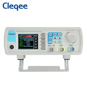 Cleqee-2 JDS6600-60M Frekuensi Meter Sewenang-wenang Kontrol Digital DDS Fungsi Sinyal Generator