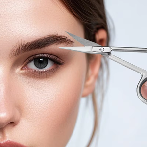 Chuyên nghiệp Salon lớp thép không gỉ lông mày cắt tỉa kéo - Product Image 6