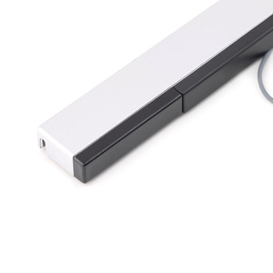 Wii Sensor Bar Usb Infrared Receiver For Nintendo Wii Game <b>Console</b> 73g <b>Black</b> Silver Gray ZX0201 ZX1127 - Product Image 2