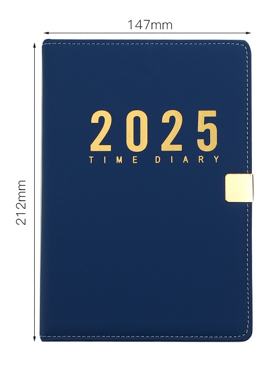 Hebilla bañada en oro-Midnight Blue