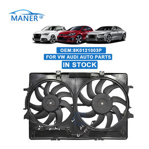 MANER 8K0121207A 8K0121003P Systèmes électriques automobiles Ventilateur de refroidissement du radiateur pour AUDI Q3 Q5 A4 A5 - Product Image 1