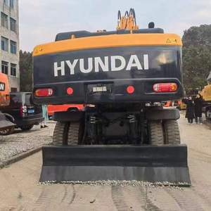 Fabriqué en Corée Hyundai 210w-9 a utilisé l'excavatrice hydraulique de roue - Product Image 3