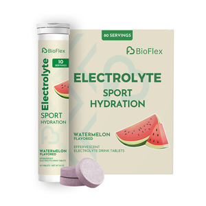 แท็บเล็ตอิเล็กโทรไลต์ปราศจากน้ำตาลมีฟองสำหรับผู้ใหญ่รสแตงโมตามธรรมชาติ - Product Image 1