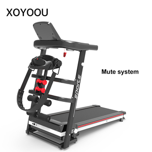 Xoyoou Nhà máy cung cấp LED duy nhất màu đen đa chức năng thương mại Máy chạy bộ gấp Máy chạy bộ điện - Product Image 5