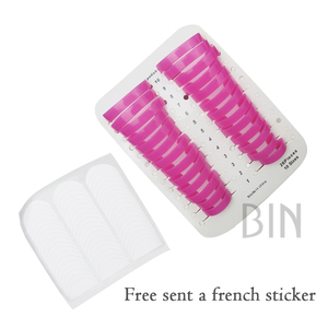 BIN 26 unids/set Rose UV <span class=keywords><strong>Gel</strong></span> Polish Protector French Nail Art Case Design Tips Finger Cover Shield <span class=keywords><strong>Anti</strong></span>-desbordamiento Herramientas DE MANICURA - Product Image 6