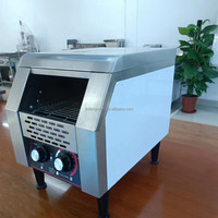Grille-pain électrique professionnel à double fente et multi-tranches avec commande par bouton, idéal pour les petits-déjeuners, hôtels et restaurants