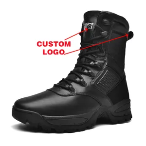 High Quality Jungle Tactical Combat Boots Men Sports Custom Genuine Leather Tactical Boots For Mens Shoes