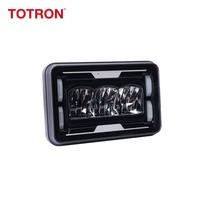 Phare LED de voiture étanche IP67/IP69K 4X6 30W phare LED à lentille auto-chauffante pour Suv