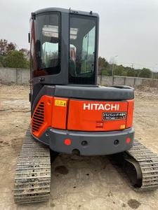 Excavatrice Hitachi ZX50U 2023, faible nombre d'heures de travail, d'occasion, 5 tonnes, capacité de godet de 0,25 m³, composants Kawasaki, pour travaux de construction - Product Image 3
